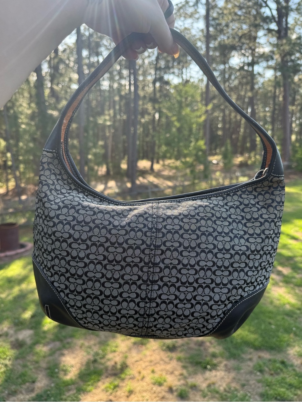 Coach Ergo Signature Hobo Shoulder Bag